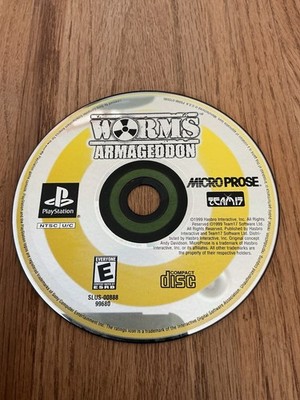 Worms: Armageddon (Sony PlayStation 1, 1999) Disc Only