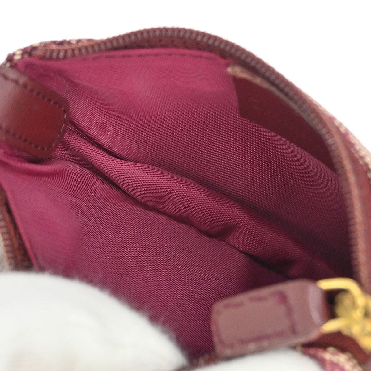 Christian Dior Trotter Saddle Coin Purse Wallet Mini Pouch Bag TR0012 AQ00394 image 6