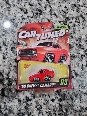 Car Tuned Muscle Cars Series 1, '69 Chevy Camaro #03 RED