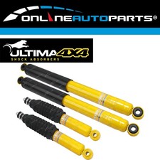 4 New Long Travel Gas Shock Absorber Set For Toyota Hilux Ifs 4x4 198805 4wd