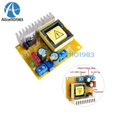 2XDC-DC 8-32V to 45V-390V Step-up Module ZVS High Voltage Capacitor Charge Board