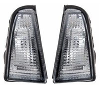 Frontblinker Set FüR Fiat Cinquecento 170 91-99 Schwarz Smoke Blinker Vorne