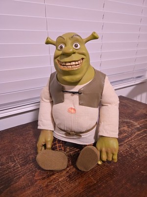 RARE SHREK 2 Talking Plush,original, 2004,grt. Cond.has Battery Box,untested...