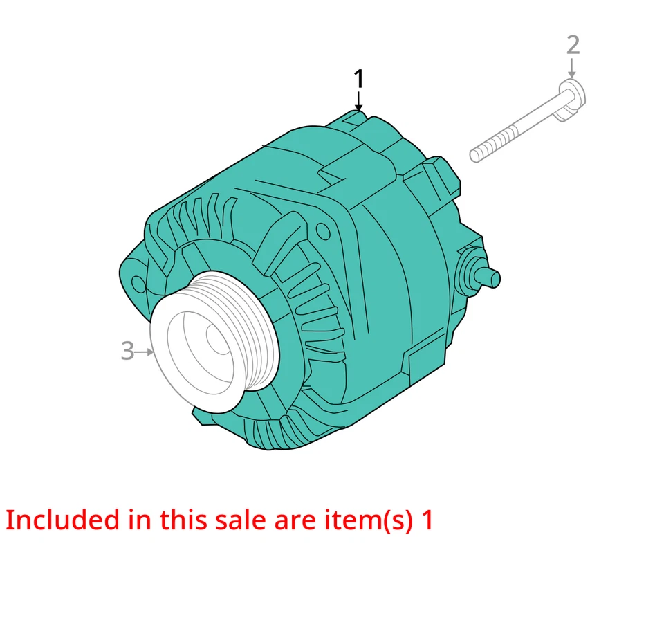 2018-2022 Nissan Murano Alternator Generator Charging Assembly Engine Oem U5BGA - Image 3 of 4