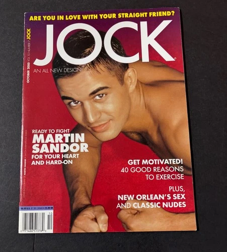 VINTAGE JOCK MAGAZINE OCTOBER 2000 GAY INTEREST