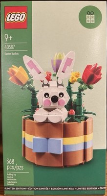LEGO Seasonal 40587 Easter Basket New Sealed Promotional White Bunny Rabbit