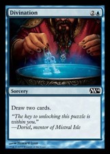 x4 Divination - Magic 2014 (M14) - NM - MTG