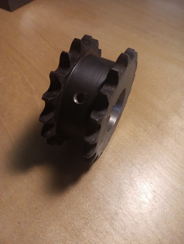Tsubaki HDS40A18 Double Sprocket 18 Teeth - Picture 1 of 5