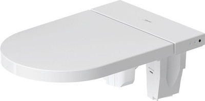 Duravit 6120011041306 SensoWash Starck F Elongated Bidet Seat - White