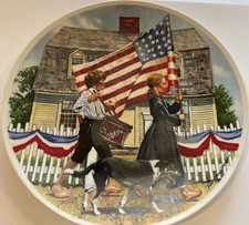 Knowles  The Fourth of July  Plate Don Spauld...