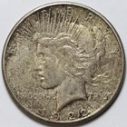 1922-S $1 Peace Silver Dollar Uncirculated - RAW - Toned / Great Luster