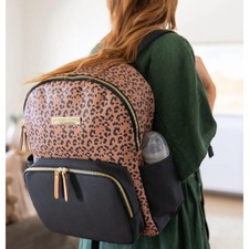 Petunia Pickle Bottom Diaper Backpack in Leopard District Backpack OS