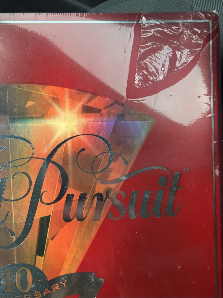 Trivial Pursuit 40th Anniversary  Ruby Edition Sealed Board Game Hasbro New Read - Image 2 of 3