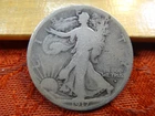 1917-D Obverse United States Walking Liberty Half Dollar 50c 90% Silver Coin