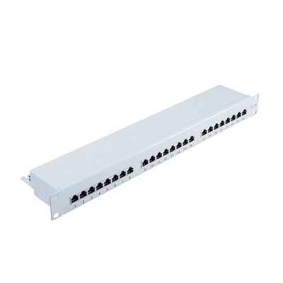 Cat. 5e 24-Port Patchpanel (19  bzw. 19 Zoll), 24 HE Rackmontage, Marke: Digitus