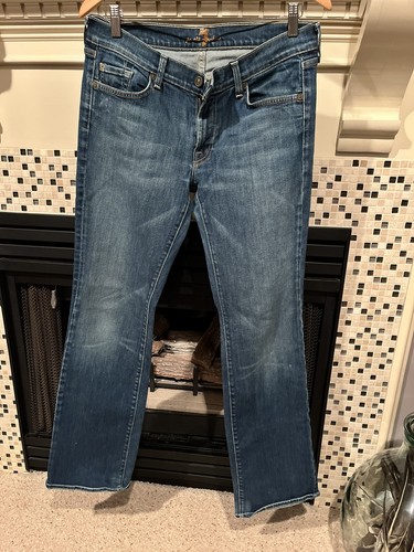 Seven For All Mankind Vaqueros lavado mediano 7 32 |