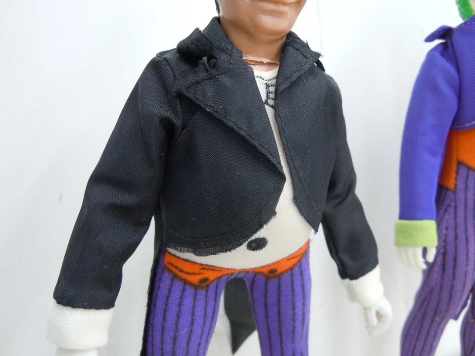 Lote de bonecos antigos de pinguim e coringa Steel Peg MEGO vilão DC super-heróis - Imagem 4 de 4