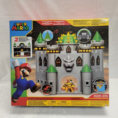 Nintendo Super Mario Deluxe Bowser's Castle Playset Collectible