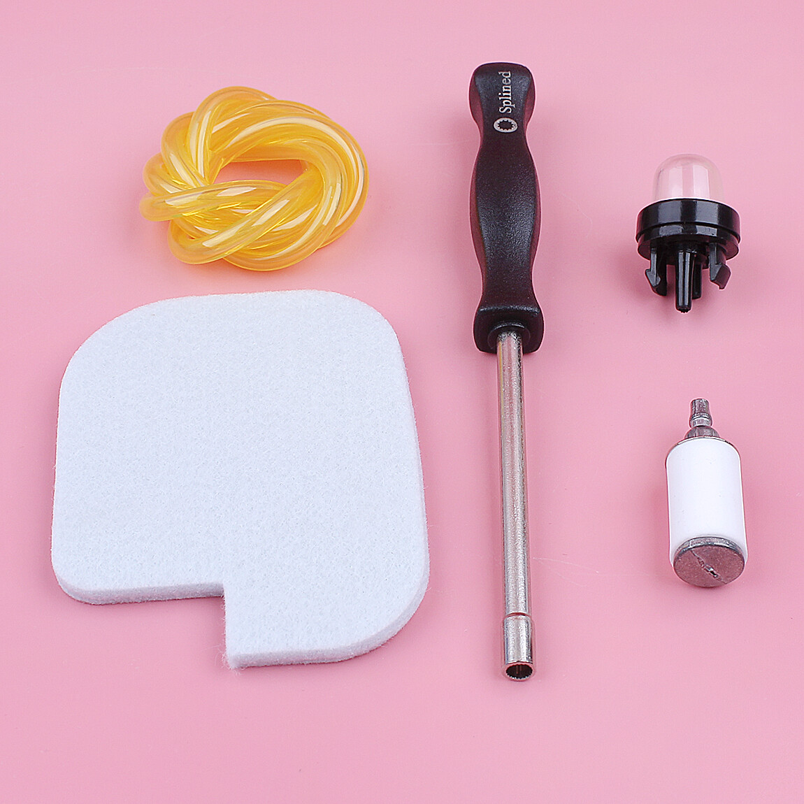 Bulbo Primer Motosega Kit Filtro Aria-carburante E Bulbo Primer Per Poulan P3314, P3416, P3816, P4018, PP3416 - Facile Installazione! Ricambi Motosega Poulan P3314 P3416 - Foto 6