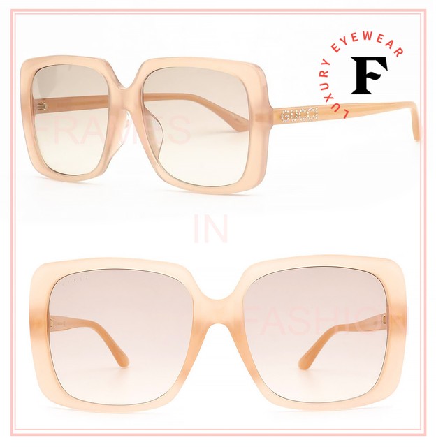 Gucci Sunglasses GG0728SA 004 Nude Pink 