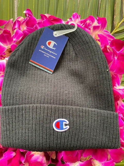 Logo Cuff Ribbed Warm Beanie Hat 