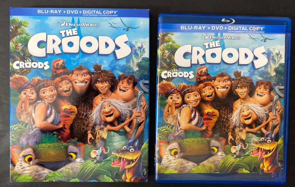 Dreamwork’s The Croods (Blu Ray/DVD) Pre-owned FREE SHIPPING in Canada!! - Image 2 of 4