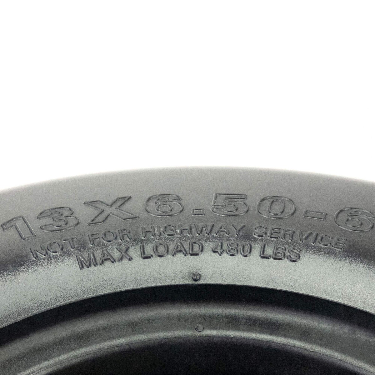 NoAir® (2) Flat Free Tire Assemblies 13x6.50-6 Husqvarna 581199501