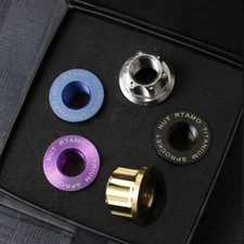  5 pcs M12x1.25 Titanium Ti Flange Nuts | CBR650 Apulia RS660 Dental plate Nut 