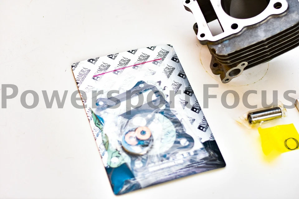 Suzuki LT230 LT 230 1985-93 Quadrunner OEM jarra cilindro NUEVO pistón y kit de extremo superior Foto 3 de 4