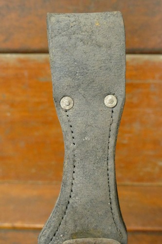 Original WW2 German Bayonet Leather Frog & Scabbard Kar 98 - Dated 1940 - Picture 4 of 12