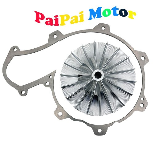 For Sea-Doo seadoo RXT-X RXP-X 300 142mm Supercharger Wheel Impeller With Spacer - Picture 3 of 9