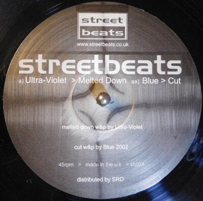 Ultra-Violet / Blue - Melted Down / Cut (12'') (Near Mint (NM or M-)) - 263585316