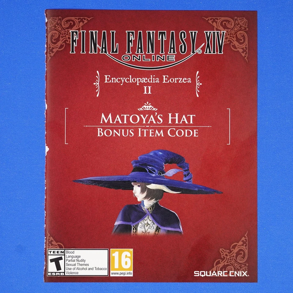 Final Fantasy XIV Cappello di Matoya Codice Card FF 14 Online Matoya Minion Mount - Immagine 3 di 4
