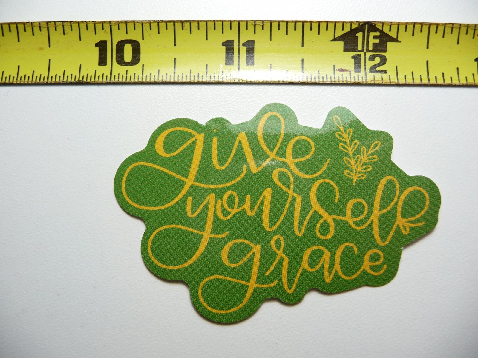 Grace Church Christian Motivational Sticker Glossy Decal Inspiring Positive Message  
