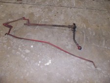 International Ih 504 Diesel Utility Tractor Throttle Control Lever With Linkage