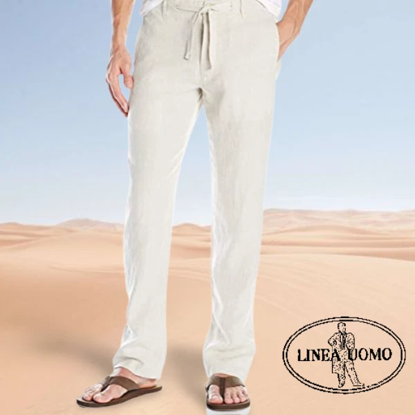 Lined hotsell linen pants