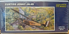 GLENCOE 1/48TH CURTISS JENNY 5119 PLASTIC MODEL NEW IN BOX E 
