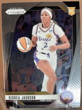 2024 Panini Prizm WNBA Rickea Jackson #60 Rookie RC Los Angeles Sparks