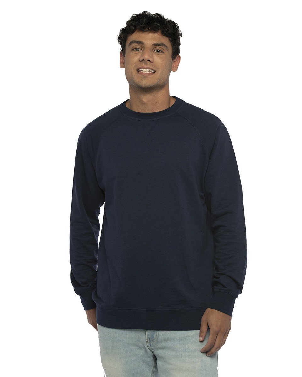 【新品未使用】FRENCH TERRY RAGLAN SLEEVE Next Level Unisex Laguna French Terry Raglan Sweatshirt FREE
