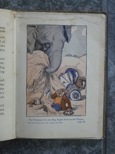 "Little Jack Rabbit and the Squirrel Brothers"-Cory-1921-Color Illustrations - Picture 9 of 12