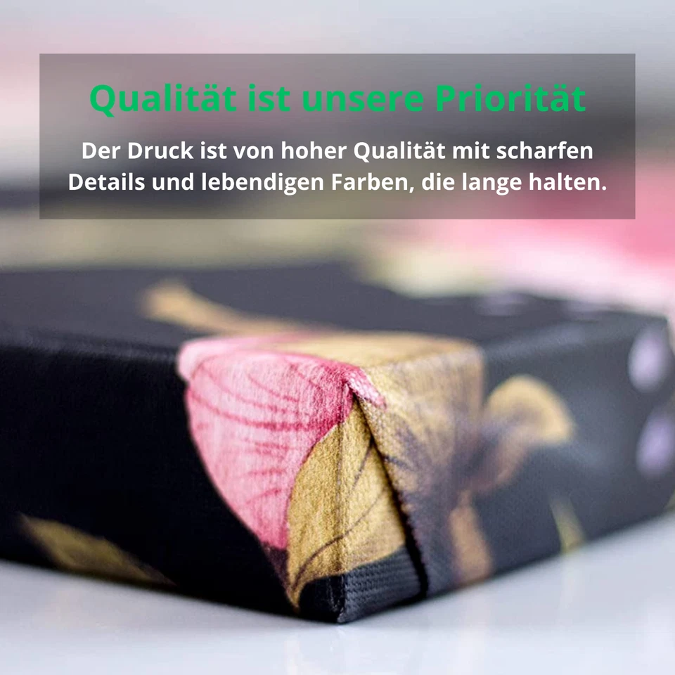 ABSTRAKT FRAU GOLD Leinwand Bilder Wohnzimmer groß Bild Leinwandbild Wandbilder - Bild 3 von 4