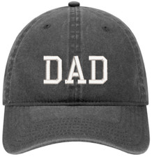 DAD - Baseball Cap - Faded Washed Color Low Profile Dad Hat