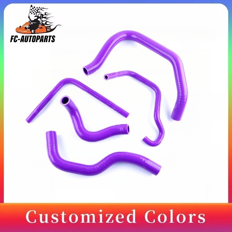 For Kawasaki Ninja ZX6R ZX 600 1998-2002 Silicone Radiator Coolant