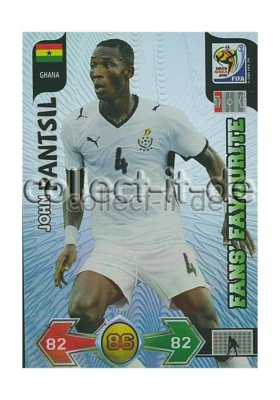 Adrenalyn WM World Cup 2010 - 169 - John Pantsil - Ghana - Fans Favourite