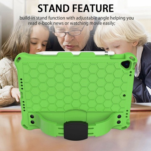 Rubber Stand Case Cover With Strap For iPad Mini Air Pro 1 2 3 4 5/6/7/8/9th Gen - Picture 55 of 84