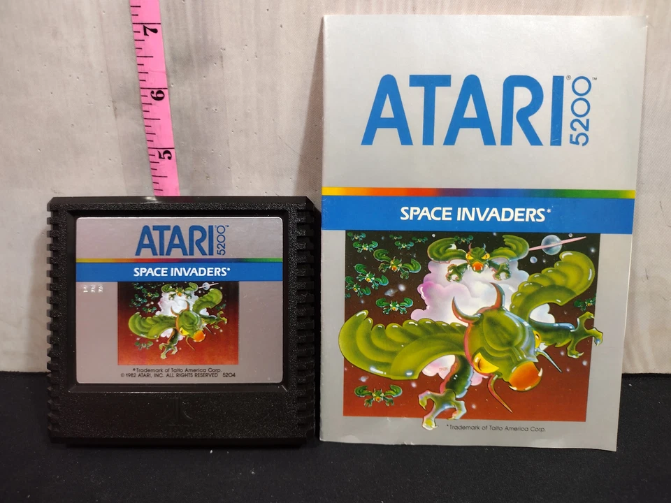Atari 5200 Space Invaders Video Game - Image 2 of 4