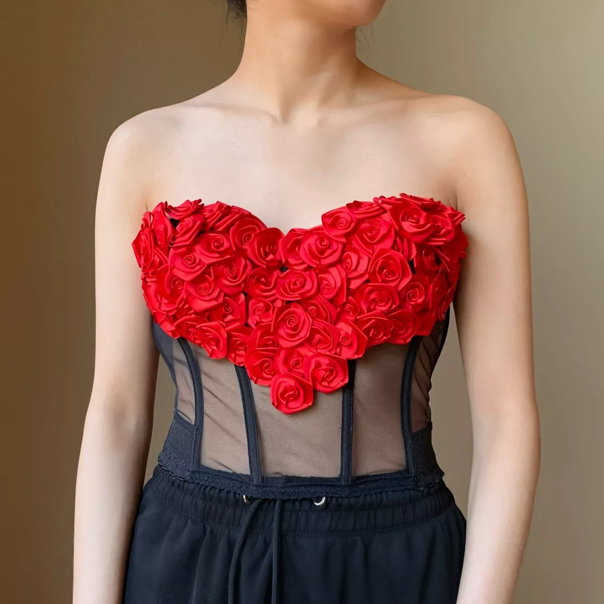 Bustier rose new arrivals