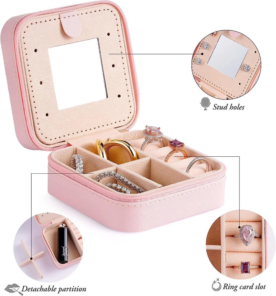 Initial store earring holder