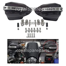 For Royal Enfield Meteor, Hunter & Classic Reborn 350 Tinted Black Hand Guard