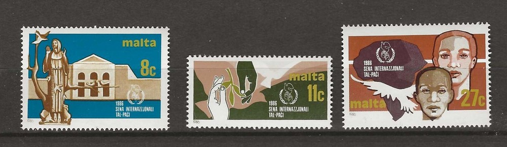 Malta 1986 UN piece year MNH (m108)